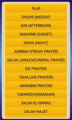 Prayers Guides android App screenshot 3